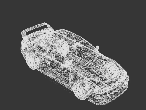Subaru Impreza 22B STi 1998 Iconic Rally Legend 3D Model