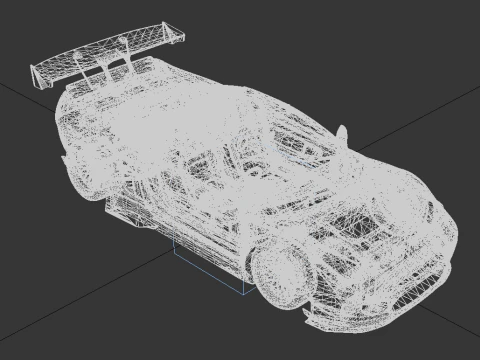 Honda NSX-R Rocket Bunny 1992 Widebody JDM Supercar 3D Model