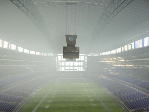 ATT-Stadion Cowboys-Stadion Hochdetaillierte American-Football-Arena 3D Modell