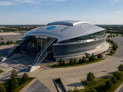 ATT Stadium Cowboys Stadium High-Detail American Football Arena 3D Model