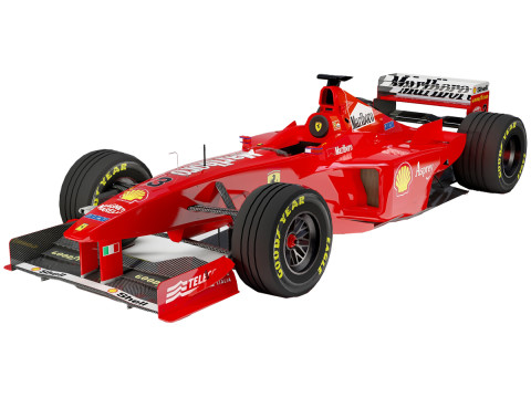 Ferrari Formula 1 F300 1998 3D Model