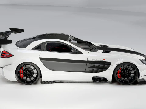 Mercedes-Benz SLR McLaren getunt 3D Modell