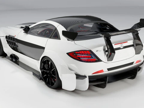 Mercedes-Benz SLR McLaren getunt 3D Modell