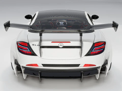 Mercedes-Benz SLR McLaren getunt 3D Modell