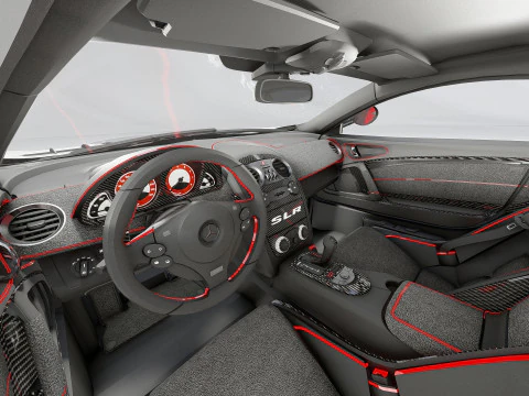 Mercedes-Benz SLR McLaren getunt 3D Modell