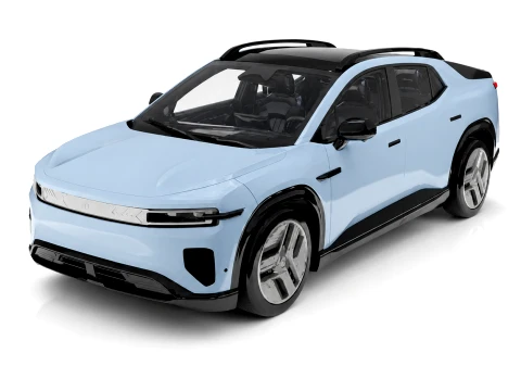 Changan E07 EV Futuristic Electric Crossover Pickup 3D Model