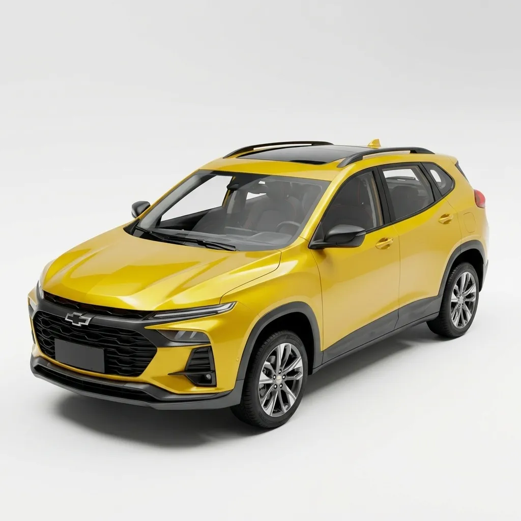 Chevrolet Tracker 2026 3D Model .c4d .max .obj .3ds .fbx .stl .blend 