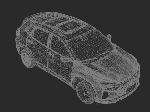 Chevrolet Tracker 2026 3D Model