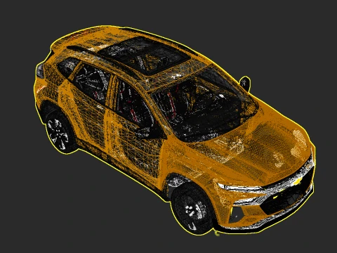 Chevrolet Tracker 2026 3D Model