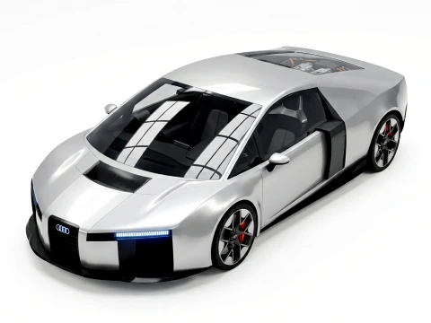 Audi Nuvolari 3D Modell