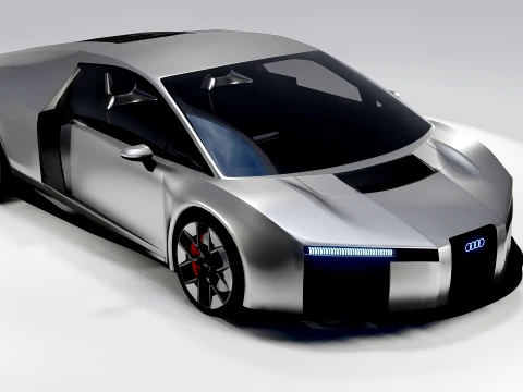 Audi Nuvolari 3D Model