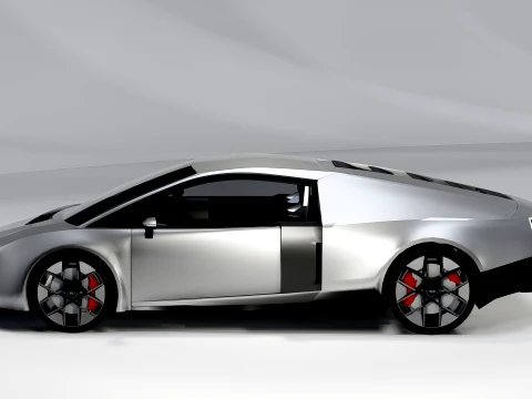 Audi Nuvolari 3D Model