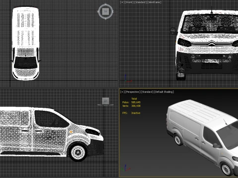 Citron Jumpy 2020 3D Model