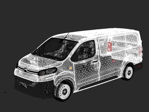 Citron Jumpy 2020 3D Model