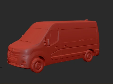 Renault Master 3D Model