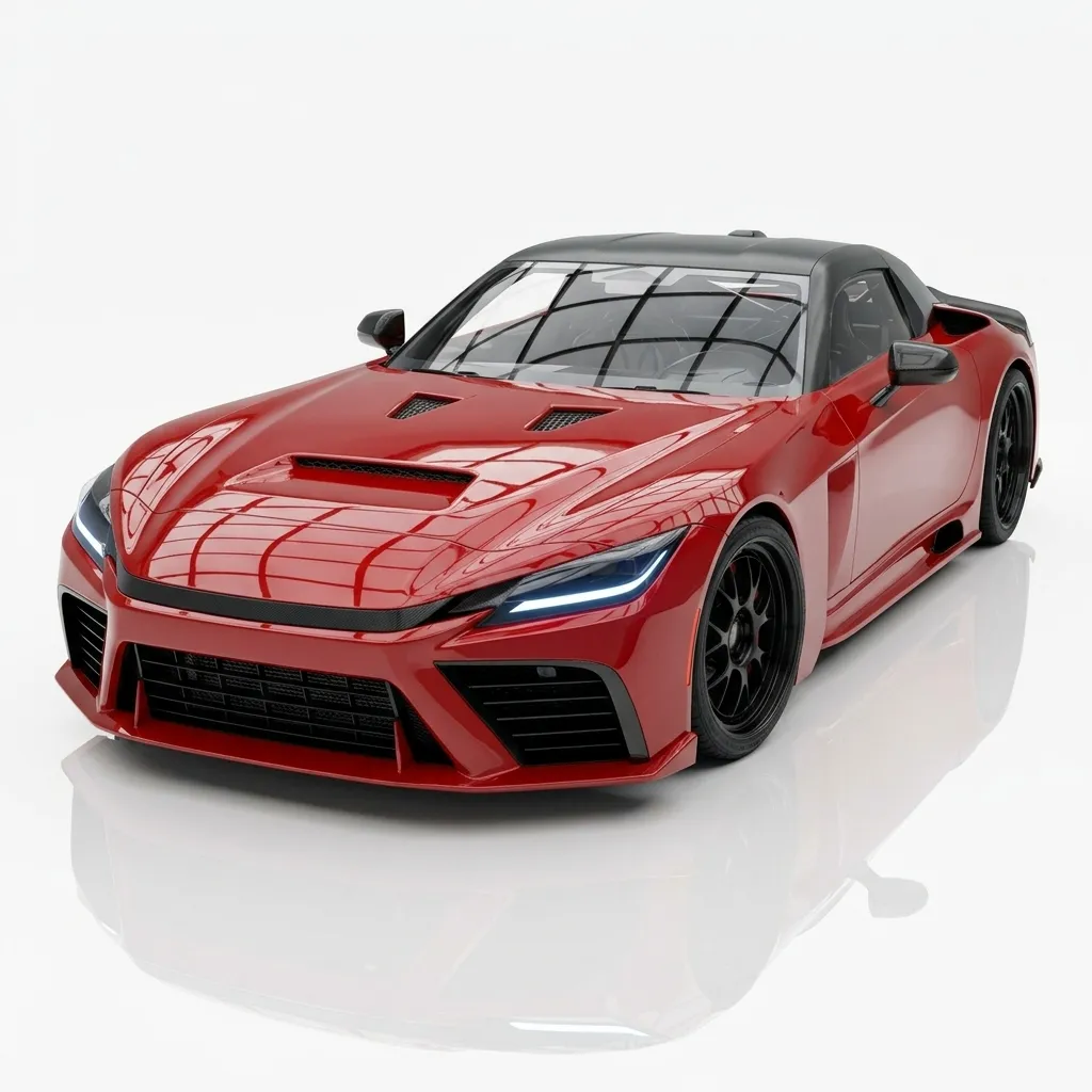 Toyota GR GT 2026 3D Model .c4d .max .obj .3ds .fbx .stl .blend