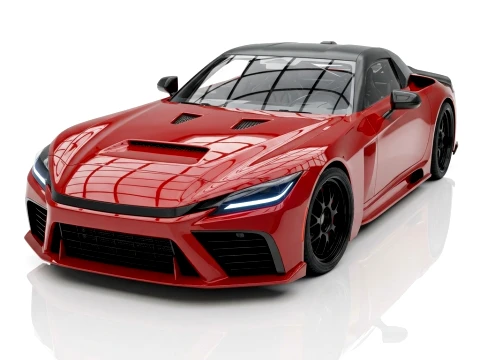 Toyota GR GT 2026 3D Modell