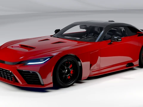Toyota GR GT 2026 3D Model
