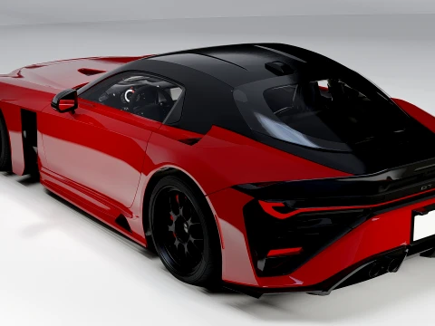 Toyota GR GT 2026 3D Model