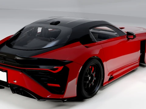 Toyota GR GT 2026 3D Model