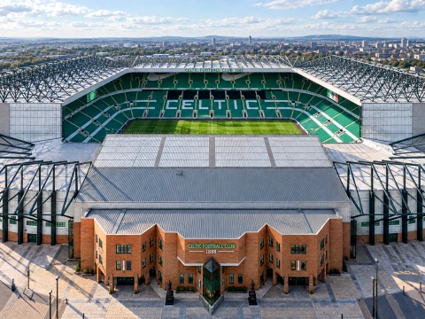 Celtic Park Stadium 3D Model