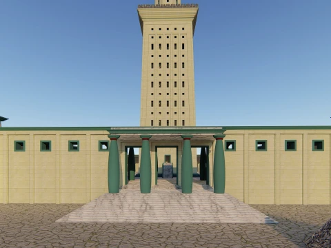 The Lighthouse of Ancient Alexandria 3D Model