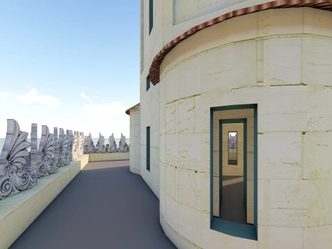 The Lighthouse of Ancient Alexandria 3D Model