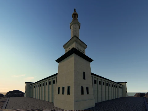 The Lighthouse of Ancient Alexandria 3D Model