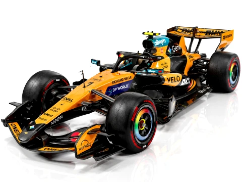 McLaren MCL40 F1 2026 Formula 1 3D Model