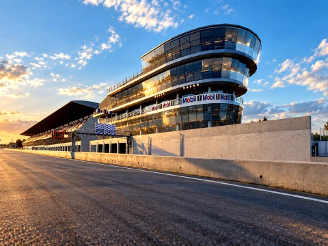 Circuit de la Sarthe Le Mans 24 Hours Race Track Modello 3D