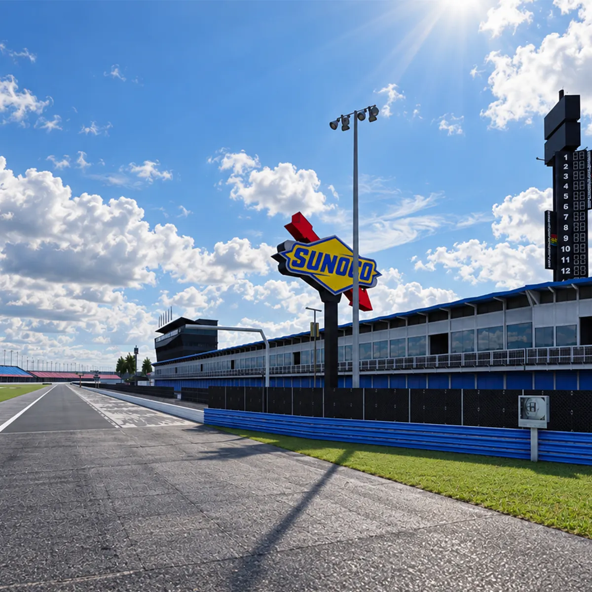 Daytona International Speedway 3D Model .c4d .max .obj .3ds .fbx .stl .blend 