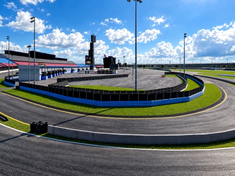 Daytona International Speedway 3D Model
