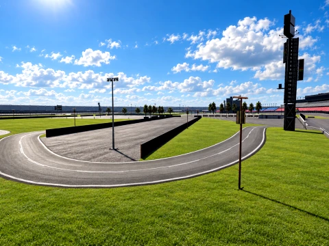 Daytona International Speedway 3D Model
