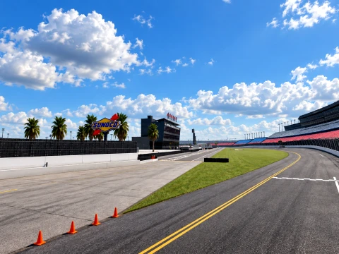 Daytona International Speedway 3D Model