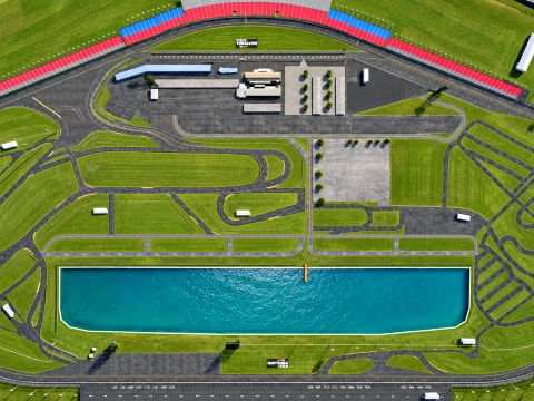 Daytona International Speedway 3D Model