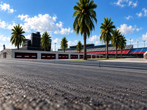 Daytona International Speedway 3D Model