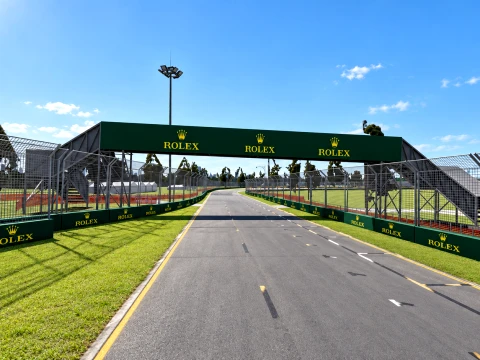 F1 Australian Grand Prix Albert Park Melbourne Circuit 3D Model