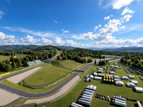 F1 Imola Grand Prix Circuit 3D Модель