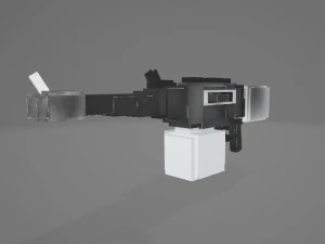 war pack - tanks rockets 3D Model