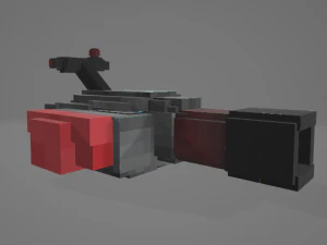 war pack - tanks rockets 3D Model