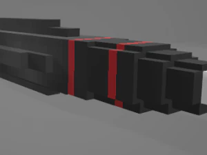 war pack - tanks rockets 3D Model