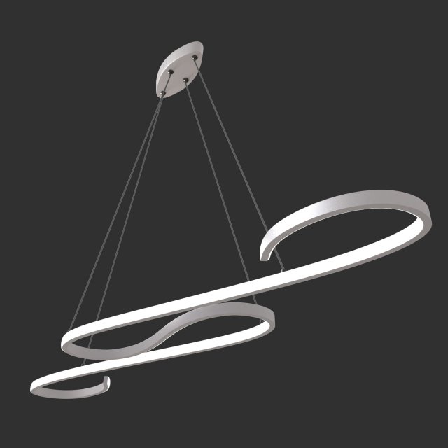 led suspension 8 Model 3D .c4d .max .obj .3ds .fbx .stl .blend 