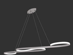 led suspension 8 Model 3D