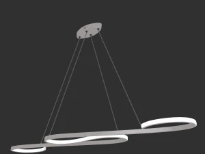 led suspension 8 3D Model