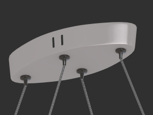 led suspension 8 Model 3D