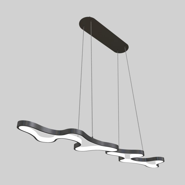 led suspension 9 3D Model .c4d .max .obj .3ds .fbx .stl .blend 