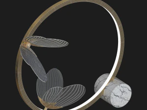 table lamp loft dl-146 3D Model