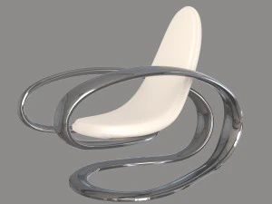 flying chair by phillip grass 3D Model