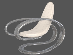 flying chair by phillip grass 3D Model