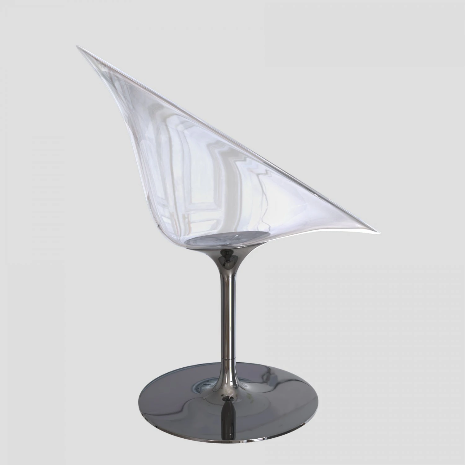 chair of philip stark 3D Model .c4d .max .obj .3ds .fbx .stl .blend 